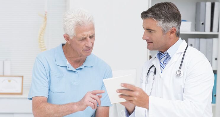 La prostatite chronique chez un homme est une bonne raison de consulter un médecin pour un traitement. 
